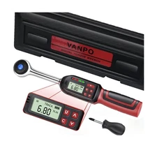 3/8 Inch Drive Digital Torque Wrench(5-99.5 ft-lbs./6.8-135Nm), ±2%... Fast