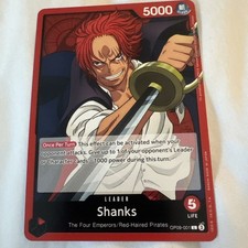 Shanks [2nd Anniversary] OP09-001 Prices | One Piece Emperors in