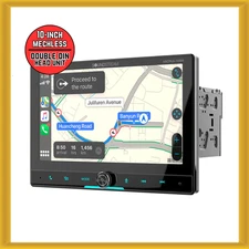 Soundstream Floating 10.6" 2 DIN Multimedia Touchscreen Mechless Car Head Unit