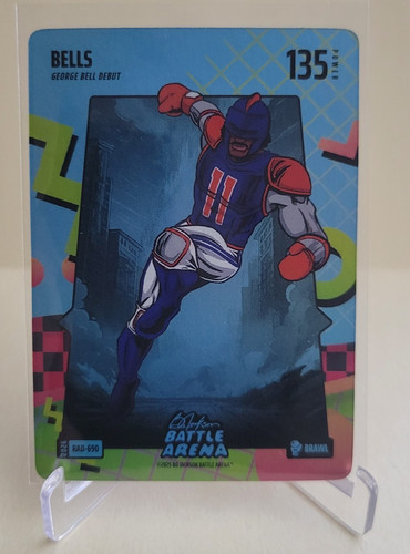 2026 BO JACKSON BATTLE ARENA BELLS GEORGE BELL DEBUT BRAWL 80s RAD-690