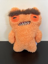 Fuggler Hairy Fuggs Orange MUNCH Funny Ugly Monster 9" Collectible Plush orange