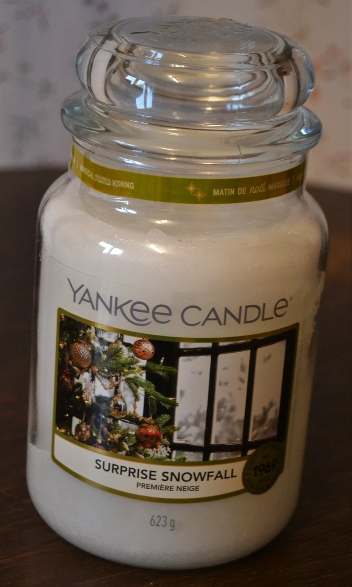 Yankee Candle SURPRISE SNOWFALL, 623g, Rare