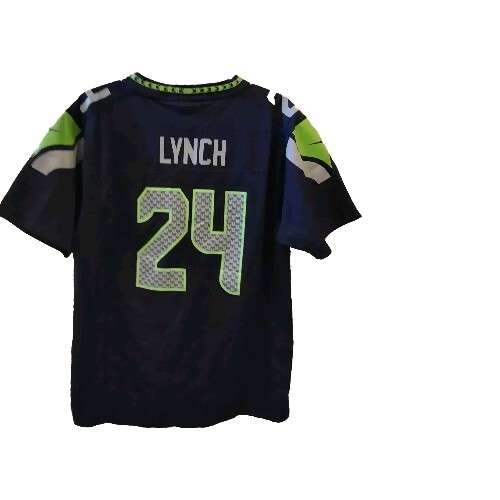 Marshawn Lynch Nike On Field Jersey #24 Youth Size XL Or Women's Small. - Picture 2 of 7
