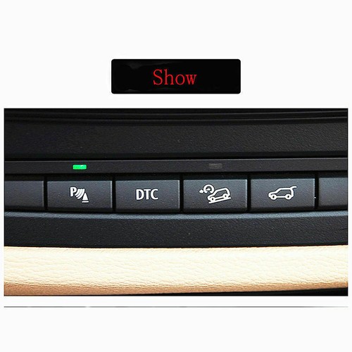 ABS Black Car Rear Trunk Opne Close Control Button For BMW X6 E71 08 09 11 12 - Picture 5 of 6