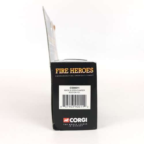 Corgi Fire Heroes Bundle Mack B ALF 900 Fire Engines Trucks CS90010 CS90011 - Picture 4 of 24