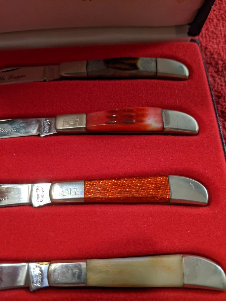 Frost Cutlery Little Trappers Set of Four Pocket Knives - Image 3 of 4