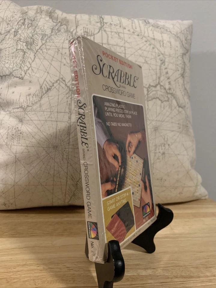 NEW SEALED 1978 Scrabble Crossword Game Pocket Edition No. 27 Complete VINTAGE - Image 2 of 4