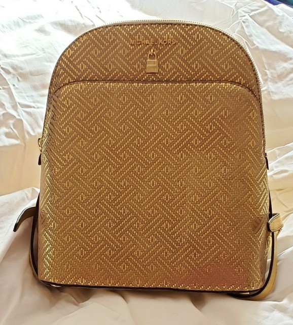 Leather Bag Gold Michael Kors Adele Michael Kors Adele Backpack NWOT