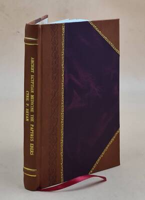 #ad #ad The Papyrus Ebers Translated From The German Version By Cyril Leather Bound $61.52