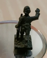 MINIATURE DOLLHOUSE  OR ROOM BOX FIGURINE OF SOLDIER