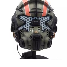 Star WarsThe Force Awakens Cosplay Helmet Role Play Show Resin Mask Prop w/Light