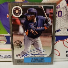 2022 Topps Update Ronnie Dawson Autograph 150/199 Black Topps 1987 #87BA-RDA 