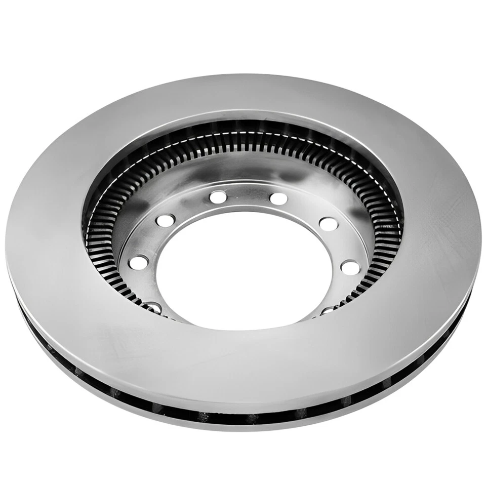 Rotores de freno de disco ventilados delanteros y pastillas de cerámica para Ford F-750 08-04; 381 mm Foto 4 de 4