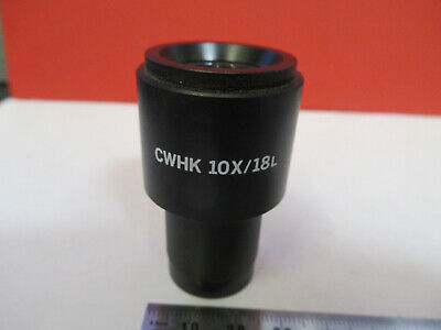 1 par Olympus Microscopio cwhk 10x-18L lente del objetivo