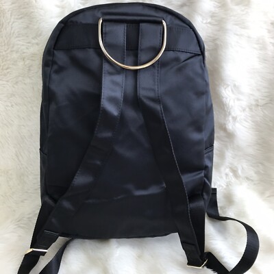 Carolina Herrera Backpack Good Girl Black Satin Gold  display picture 3