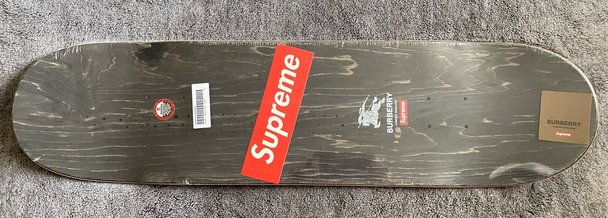 Supreme Burberry Skateboard Deck 