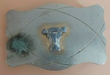 Western Steer Belt Buckle