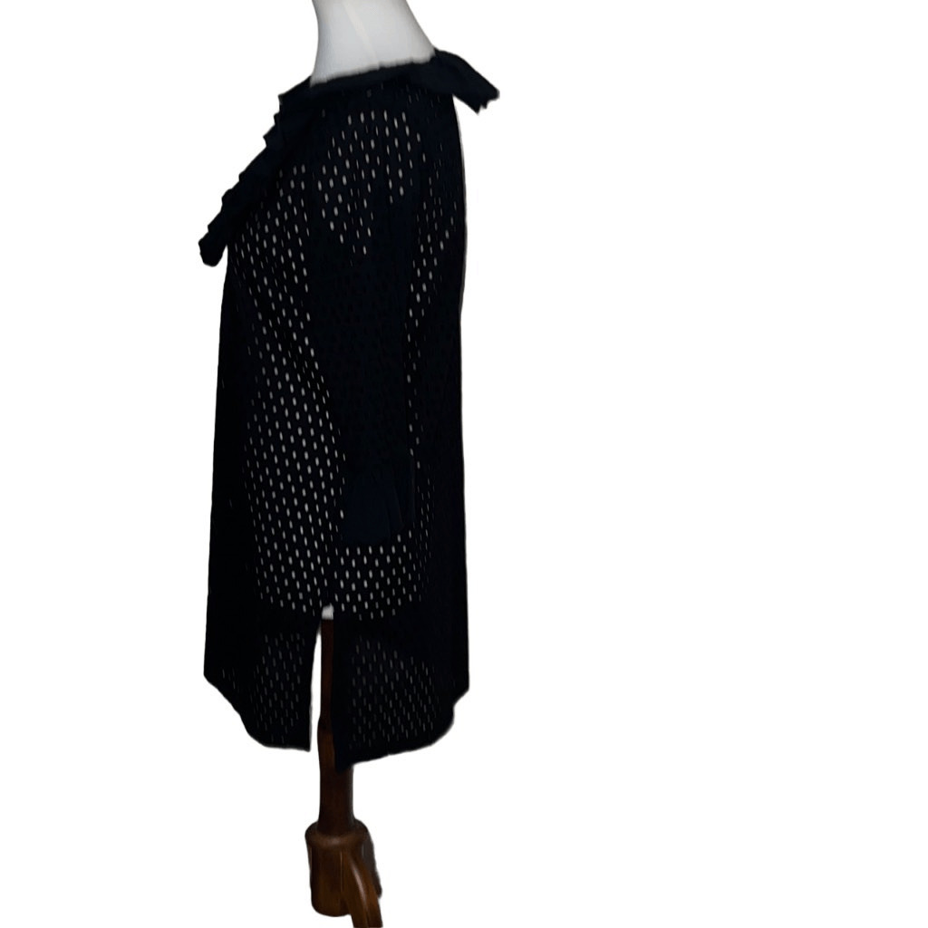 Gretchen Scott Designs Black Eyelet Tunic Swim Co… - image 2