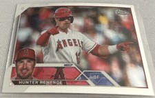 2023 Topps Chrome Update Baseball Hunter Renfroe Los Angeles Angels #USC198