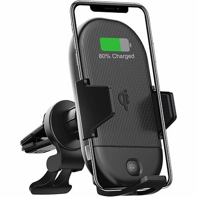 CAR WIRELESS CHARGER MOUNT AIR VENT HOLDER FAST