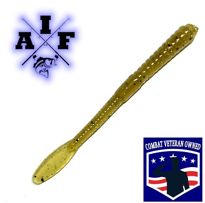 4” 30ct Goby Beaver Tail worm bait bass fishing Drop Shot Ned Rig