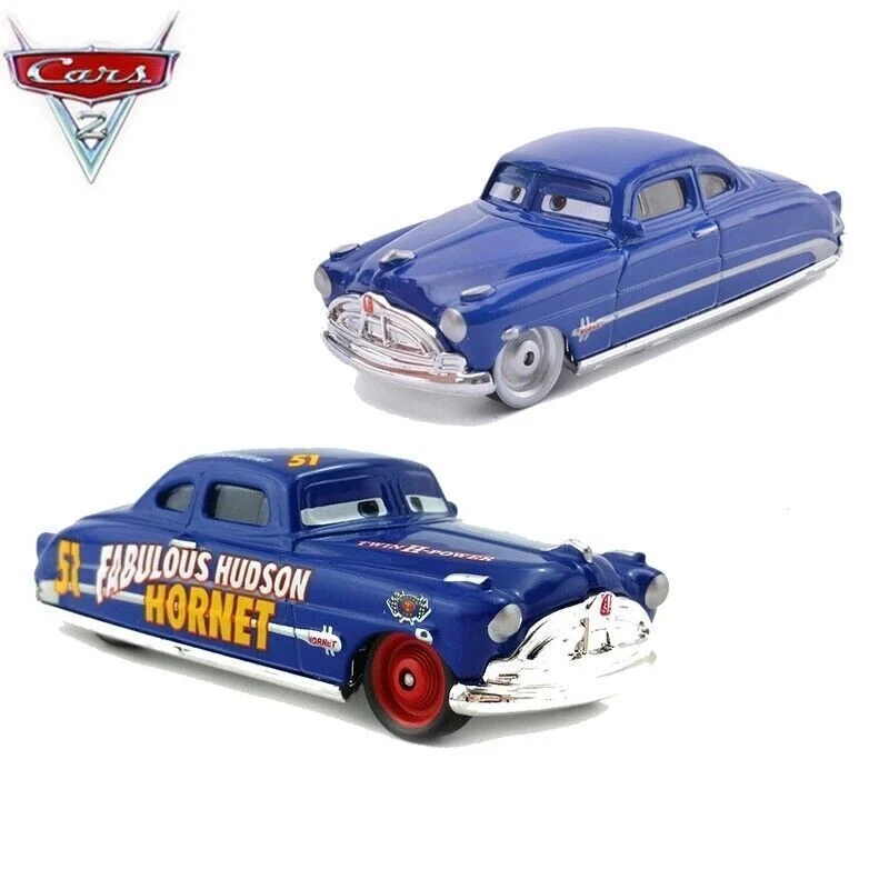 DISNEY PIXAR CARS Mattel No.51 TOY CAR FABULOUS DOC HUDSON TRUCK&CAR&DOC HUDSON - Image 3 of 4