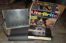 Vintage Lite-Brite Light Box Working Condition Mr. Potato Head refills No Pegs