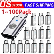 35W USB-C Male to iOS Female Adapter + lanyard For iPhone 15 Pro Max 15 Plus Lot