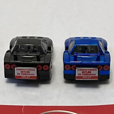 Rare R30 Nissan Skyline RS Turbo Set Of 2 Choro Q Pullback Rare R30 Nissan Skyline RS Turbo Set Of 2 Choro Q Pullback