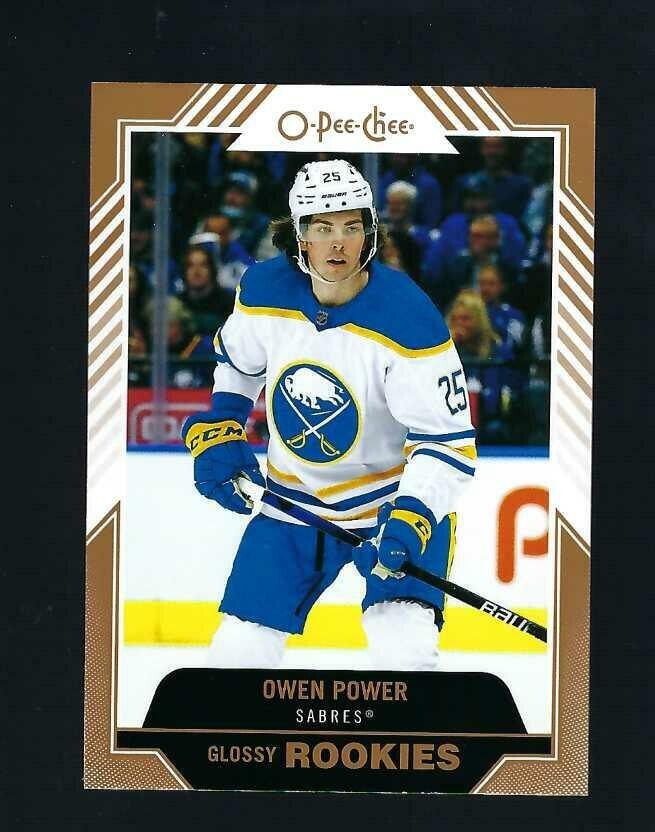 202223 Upper Deck Hockey Owen Power Glossy Rookies OPeeChee R7 PWE