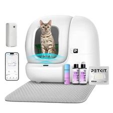 PETKIT Pura MAX 2 Self Cleaning Automatic Cat Litter Box 76L For Multiple Cats