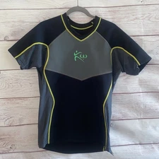 Kutting Weight Wetsuit Neoprene Unisex XL Top Fitness Sauna Suit Black