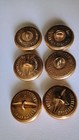 6 WW2 Kriegsmarine German Navy Large 25mm Gilt Uniform Button Maker Marked GREAT — photo 8