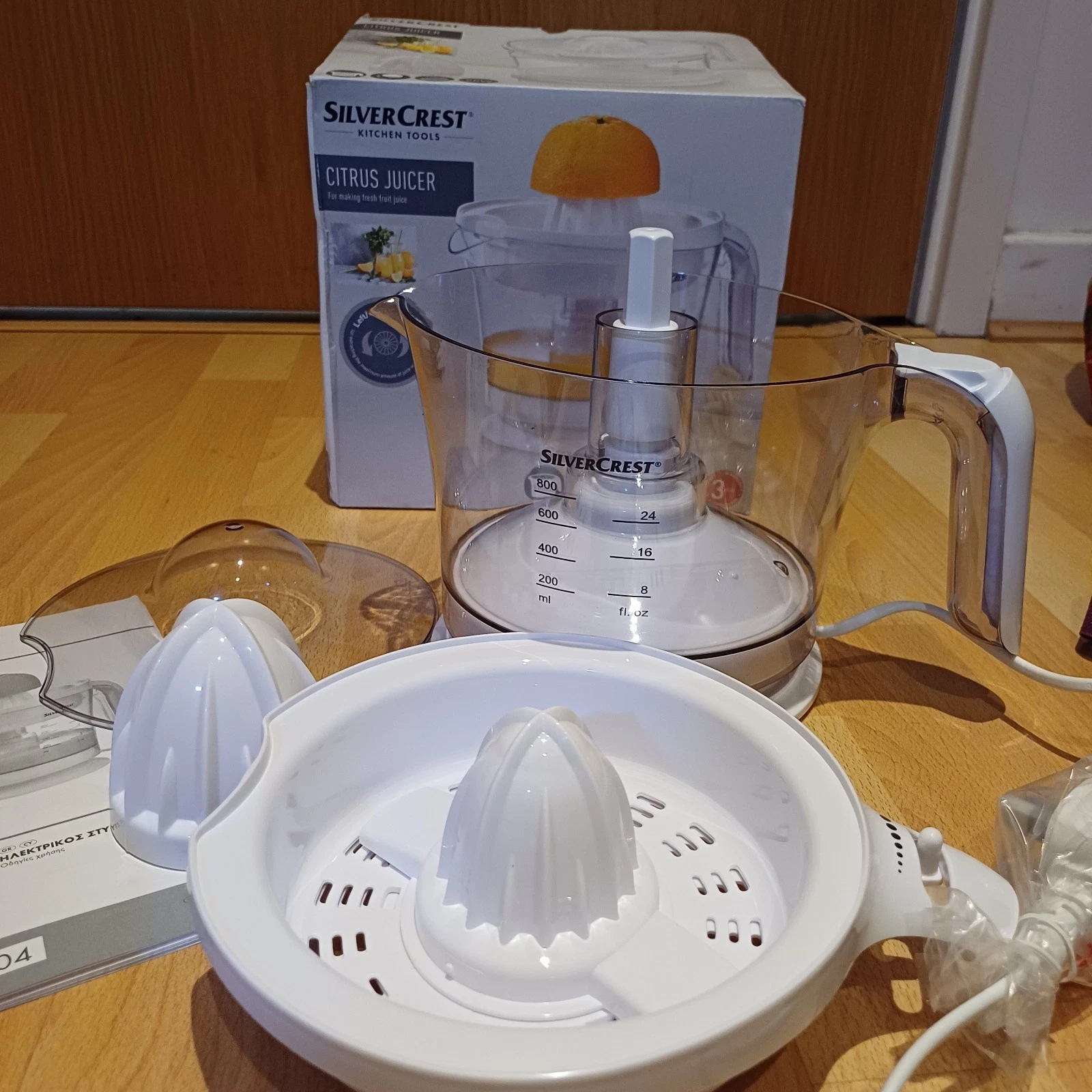 SilverCrest Electric Citrus Juicer 25W 800ml Orange Lemon Squeezer SZP 25 C3 Box