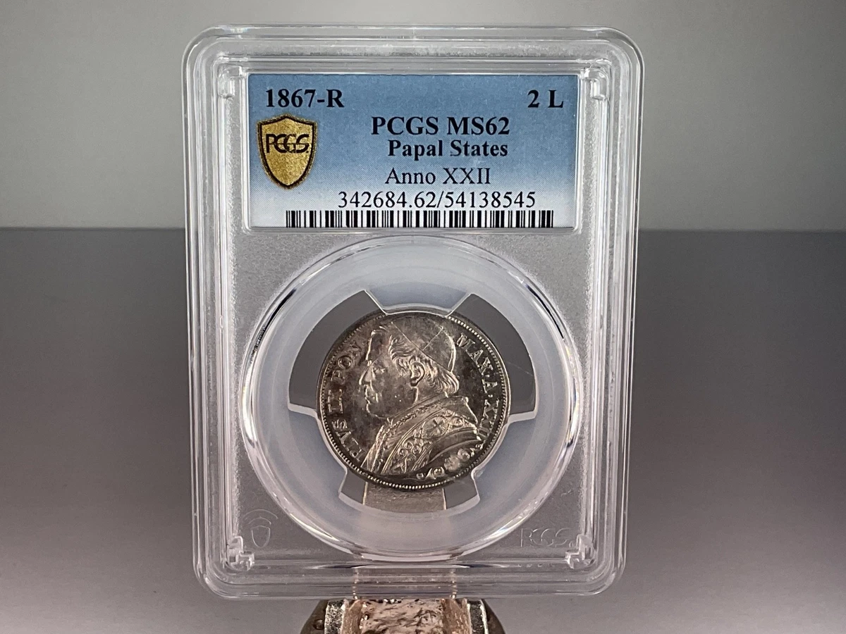 Silver PCGS Certified Vatican Coins for sale | eBay