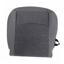  Gray Cloth Driver Side Bottom Replacement Seat Cover Compatible Diesel Gray