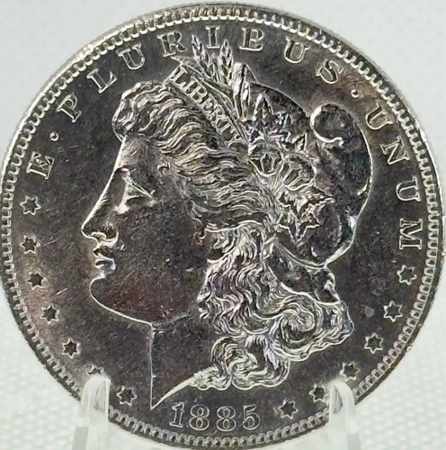1885-S Morgan Silver Dollar BU