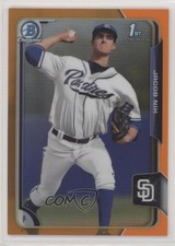 2015 Bowman Draft Chrome Orange Refractor 18/25 Jacob Nix #143 g6p