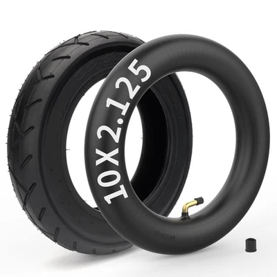 WEIYINGSI 10x2.125 Tire and Inner Tube with 0° Valve Stem Compatible with Self Balancin...