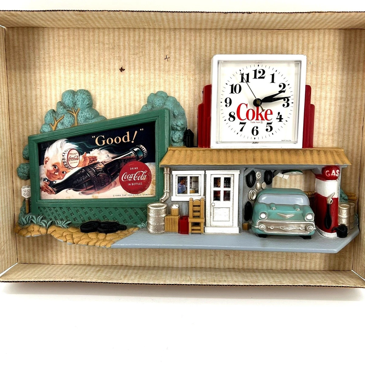 Horloge Coca-Cola vintage HARDOIM - Objet de collection! (D'occasion) à