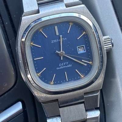 Zenith Defy TV Automatic Vintage Watch Lady 29mm Uhr