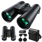 12X42 Binoculars Day/Night Military Hunting Telescope Super Zooming Monoculars