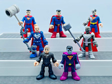 Imaginext DC Super Heroes Superman Villains Variation - Lot of 7