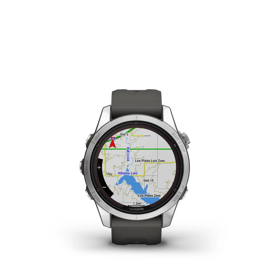 Garmin FENIX 7S Pro - Solar Edition Multisport-Smartwatch graphit - Bild 3 von 4