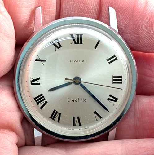 TIMEX Electric Vintage Men's 35mm Electromechanical Watch Movement PARTS REPAIR