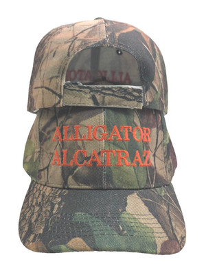 Alligator Alcatraz Hat Forest leaf