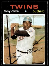 1971 Topps Tony Oliva VG+ Minnesota Twins #290