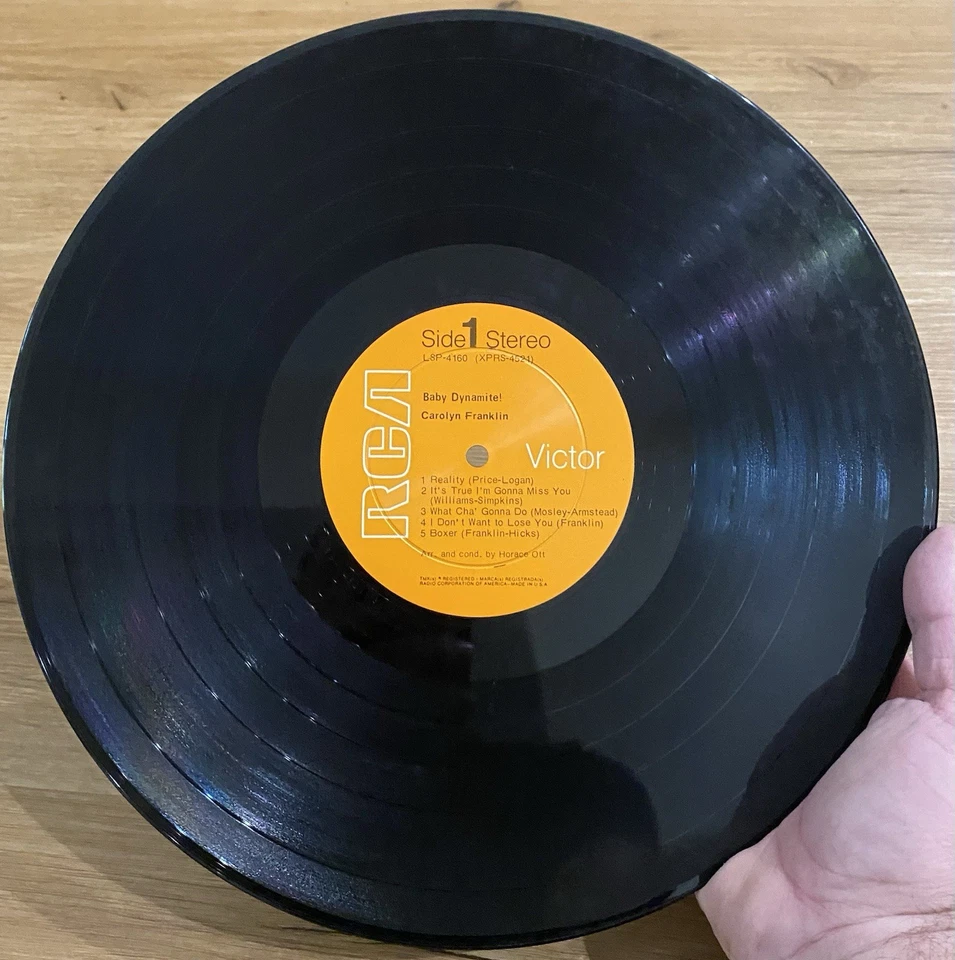 RARE 60s Northern Soul LP Record CAROLYN FRANKLIN Baby Dynamite RCA Orange VG+* Foto 4 de 4