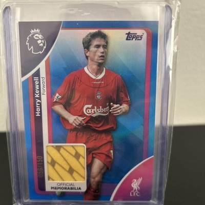 Topps Premier League Harry Kewell Liverpool Patch Card /150 nice patch 
