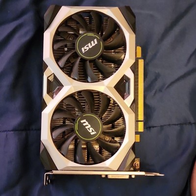 MSI NVIDIA GeForce GTX 1650 SUPER 4GB Graphics Card Fan/Heatsink PCI Express